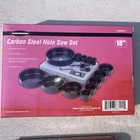 Warrior 18 Piece Carbon Steel Hole Saw Set 3/4 - Inch 68115 New Box. Price: $12.00.
