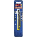 Artu Porcelain Plus 1/4" X 4-1/8" Tungsten Carbide Tipped Glass & Tile Bit Set New. Price: $19.95.