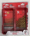 Milwaukee 48-89-4631 Shockwave Impact Duty Red Helix Titanium Drill Bit SET-23PC New. Price: $36.99.