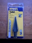 Irwin 10234 #4 Unibit Step Drill Bit, 7/8" 22.2MM, Speed Point Hss Usa New. Price: $25.00.