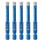 Diamond Drill 6MM,BRSCHNITT 5PCS/PACK 1/4 Inch Hole Saw Bit... New. Price: $27.59.