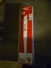Milwaukee 48-00-8036 Wood Cutting 25-PACK Of 9" Reciprocating Saw Blades New. Price: $75.00.