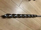 Irwin Industrial Tools 47418 1-1/8-INCH By 17-INCH Tubed Long Ship Auger Bit Used. Price: $35.00.