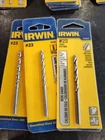 Irwin #23 (.1540'') High Speed Steel Wire Gauge Bit 81123ZR New. Price: $5.00.