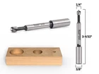 1/4" Diameter Steel Forstner Drill Bit - 3/8" Shank Yonico 43003S New. Price: $8.95.