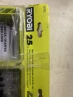 Ryobi 25PC Drill Set Black Oxide Hex Shank Open. Price: $13.50.