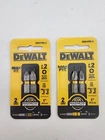 2PC Dewalt Max Fit #2 Phillips Bit Tips Magnetic 1 New. Price: $9.99.