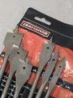 Craftsman Flat Woodboring Bit Lot 6PC Incomplete 5/8 Missing Extra 1-1/8 Used. Price: $14.87.