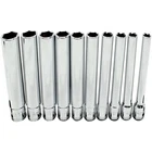 Astro Pneumatic 4110 (10-PC) 3/8" Drive Extra Deep Metric Socket Set New. Price: $57.81.
