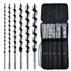 Ydaijk 6PC 12IN Wood Auger Drill Bit Set 1/4"-7/8" Screw Tip Carbon Steel New. Price: $43.99.