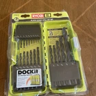 Ryobi A10D21D Black Oxide Drill Bit Set (21-PIECE) W/ Case New. Price: $19.99.