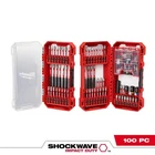 Milwaukee Shockwave Impact-duty Alloy Steel Screw Driver Bit Set (100-PIECE) New. Price: $39.95.