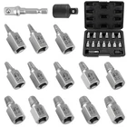Screw Extractor Set 15-PIECE, 3/8" Hex Drive Easy Out Bolt Kit, Mul... New. Price: $22.47.