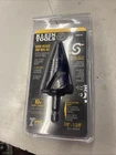 New Factory Sealed Klein Quick Release Step Drill Bit QRST15 7/8" 1-3/8". Price: $36.99.