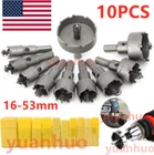 10 Size Hole Saw Cutter Tool For Steel Metal Alloy Carbide Tip Tct Drill Bit Set New. Price: $18.79.