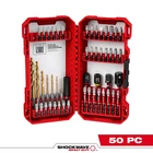 Milwaukee Shockwave Impact Duty Drill & Drive Set 50PC 48-32-4013 New. Price: $29.99.
