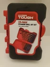 Hyper Tough 15 Piece Titanium Drill Bit Set Factory Sealed- Free Shipping! New. Price: $15.00.