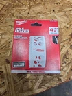 Milwaukee Hole Dozer Bi-metal Saw 4-1/8IN Model# 49-56-0217 New. Price: $25.00.