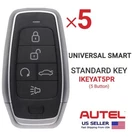5X Autel Universal Smart Standard Button IKEYAT5TPR New. Price: $114.75.
