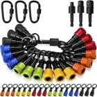 Threlaco 24 Pcs Bit Keychain, 1/4 3/8 1/2 Socket Hex Shank Holders... New. Price: $38.30.