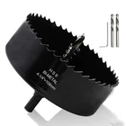 Phituoda 108MM Hole Saw With Hex Shank 4-1/4", Arbor New. Price: $14.52.