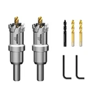 Mollom 7/8INCH 22MM 2PCS Heavy Duty Carbide Hole Saws, Cutters For Stain... New. Price: $33.09.