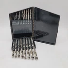 Vintage Triumph Usa Hss Fractional Drill Bit Set Metal Index Case 19 Pc Used. Price: $24.99.
