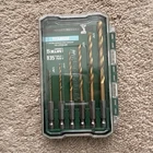 Masterforce Pc Impact Rugged Titanium Drill Bit Set Hex Shank 1/16"-1/4" New. Price: $14.93.