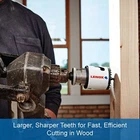 Lenox Tools Bi-metal Speed Slot Hole Saw With T3 Technology, 3-5/8" New. Price: $18.05.