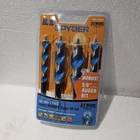 New Spyder Stinger Pc Auger Drill Set 1/2" + 5/8" 3/4" 1" Wood Boring Bits. Price: $27.70.