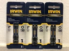 Irwin Impact Performance Series Torx T30 1-15/16 In. L Power Bit Packs Of 2 New. Price: $9.79.