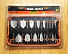 Black & Decker 71-536 13PC Wood Spade Bit Set Hex Shank W/ Storage Pouch Holder! New. Price: $32.00.