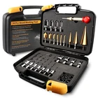 34 Pcs Woodworking Chamfer Drilling Tools Including 6 Countersink Bit Set New. Price: $40.28.