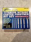 Drill Master 7PC Titanium Nitride Coated Forstner Bit Set W/wooden Storage Box New. Price: $29.99.