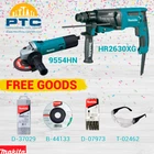 Makita HR2475X4 Sds Hammerdrill + 1/2" Grinder 9554HN Free Goods New. Price: $316.94.