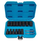 Jeuclel 16PCS Twist Lug Nut Socket Set - 1/2 Inch Drive Damaged Lock New. Price: $85.70.