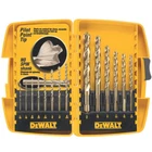 Dewalt DW1169 14PC Pilot Point Drill Bit Set No Spin Shank W/ Carrying Case New. Price: $35.95.