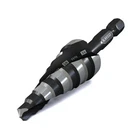 Kaygo M35 Step Drill For METAL,1/4 To 3/4 Inch Bits Stainless New. Price: $24.15.