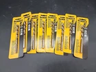 Of 8 Dewalt DW1919 19/64-INCH Gold Ferrous Oxide Pilot Point Twist Drill Bit New. Price: $39.99.