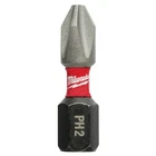 Milwaukee Shockwave Phillips Screwdriver Bit Steel 5 Count #2 X 1 In. New. Price: $12.97.