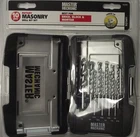 Master Mechanic 702595 10PC Rotary Masonry Drill Bit Set New. Price: $8.00.