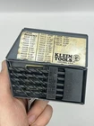 Vintage Klein Tools Regular-point Drill-bit Set, 13-PIECE, Made Usa Used. Price: $38.00.