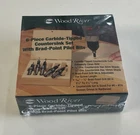 Woodriver 6-PIECE Carbide-tipped Countersink Set With Brad Point Free Shipping New. Price: $89.99.