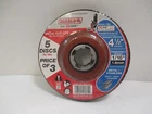 Diablo 4-1/2" X 1/16" 7/8 Inch Metal Cut-off Type 27 (5 Disc) New. Price: $14.88.