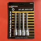 Performance Tool W86021 4 Piece Sae Brk Cal Hex Bit Set New. Price: $11.99.