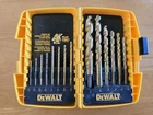 Dewalt 14-PIECE Titanium Pilot Point Drill Bit Set Used. Price: $14.99.