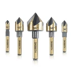Countersink Drill Bit Set 5 Pieces High Speed Steel 82 Degree Flute 6MM Rou... New. Price: $12.99.
