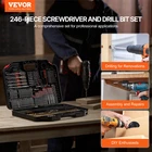 Drill Bit Set, Sets Combo Kit Assorted Organized Carrying Case New. Price: $56.84.