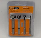 Cmt Forstner Bit Pc Set 1/4, 1/2, 3/4, 1" Dia, 3/8" Shank 537.000.04 Open. Price: $24.75.
