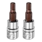 Harfington 2PCS 3/16" Hex Bit Socket 1/4" Square Drive Sae Extension New. Price: $10.95.